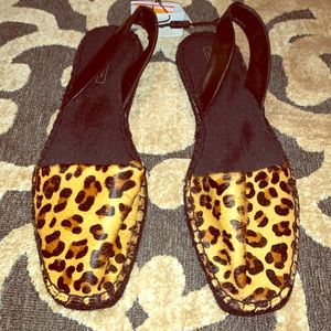 Zara trafaluc slip on sling back espadrilles